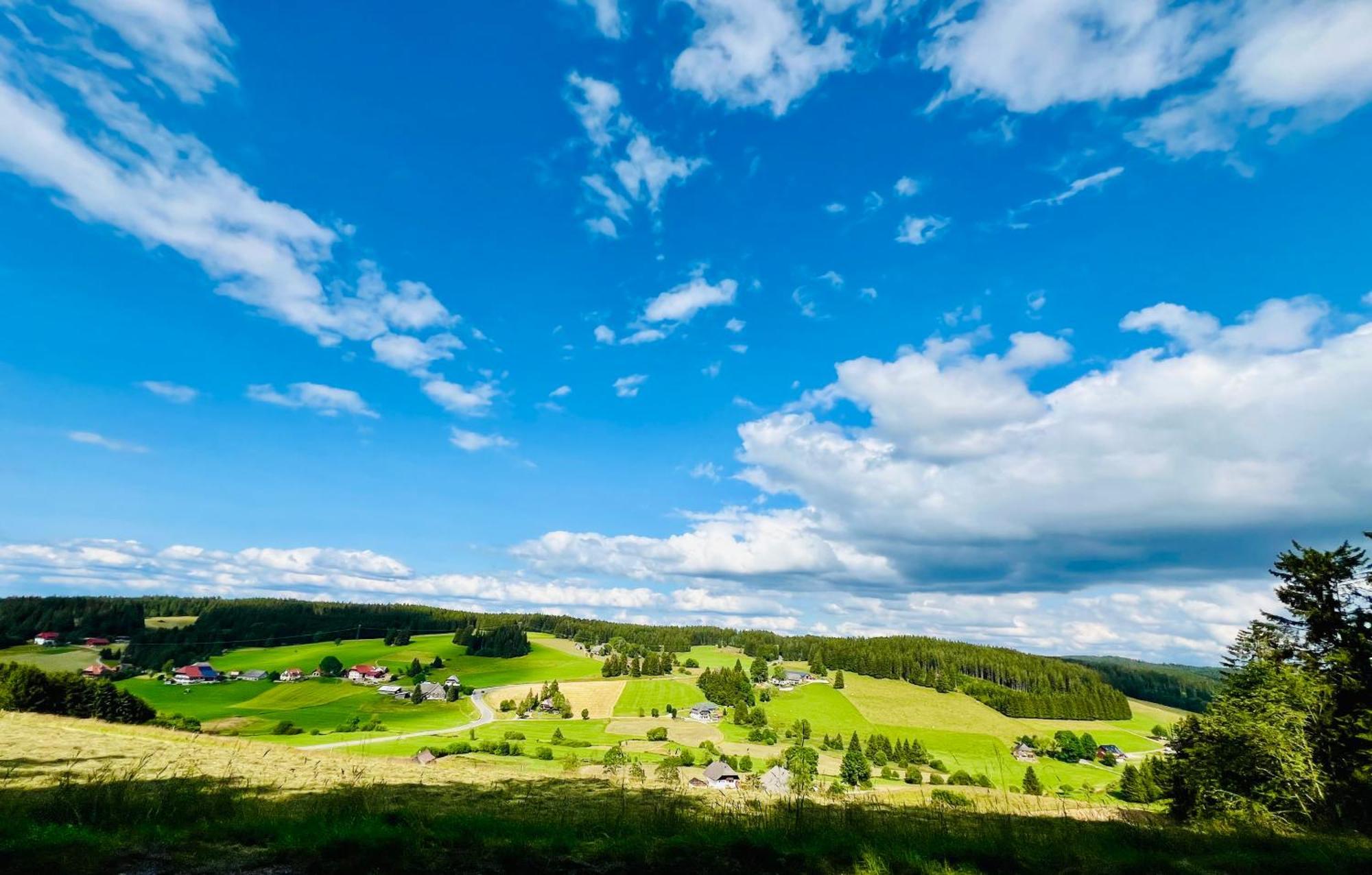 Mitten Im Schwarzwald Mit Infrarot-Sauna Und Garagenparkplatz Schönwalde Exterior foto